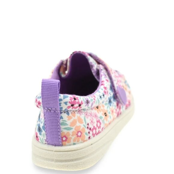 Wonder Nation Toddler Girl Moc Toe Shoes - Picture 2 of 4
